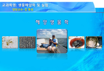 생물해양학 및 실험 2주-해수의 성질, 해류, 조석 & 퇴적물 및 해수의 특성 사진