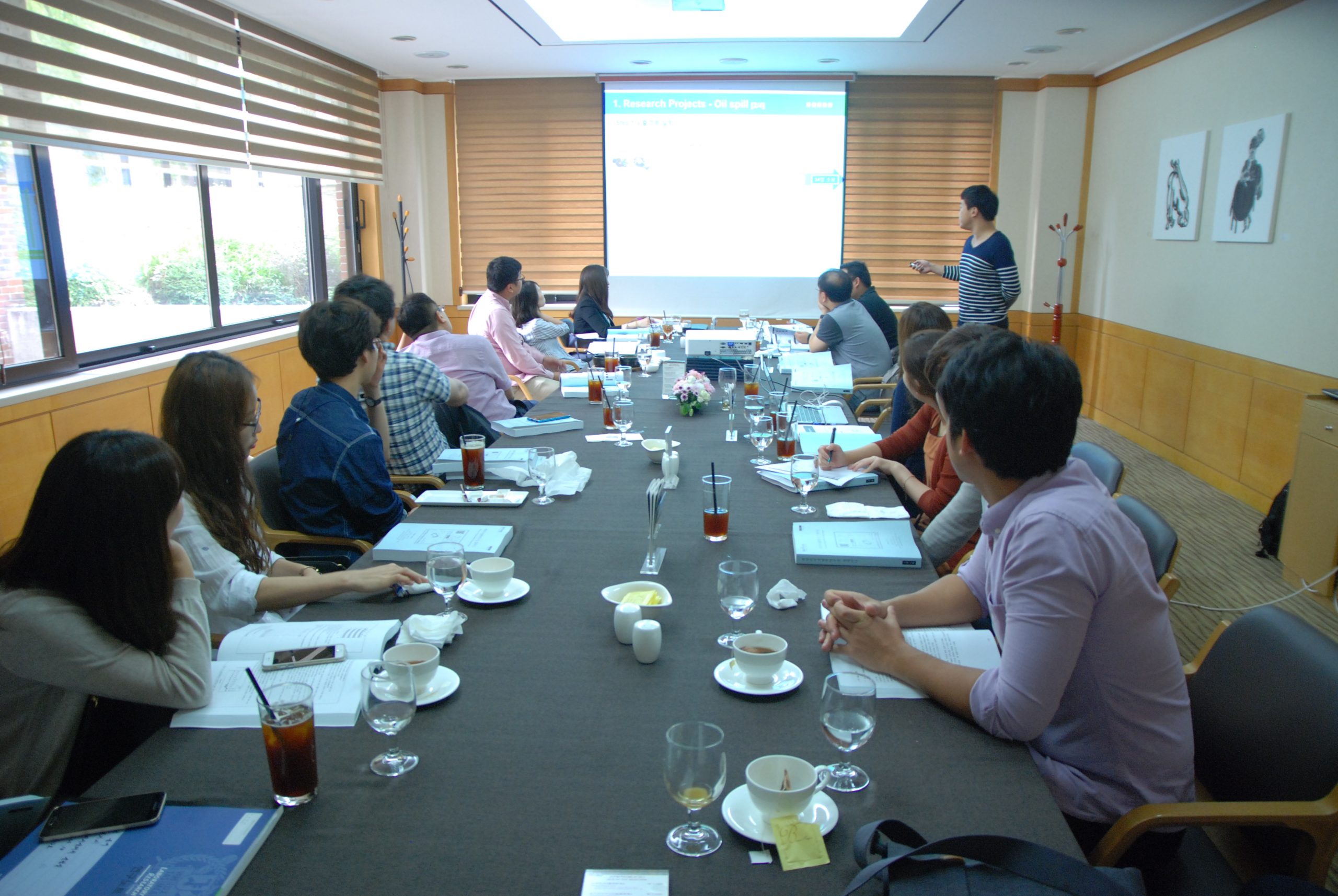 과제진행보고 및 학생진도보고 세미나 (9/23, 서울대) 사진