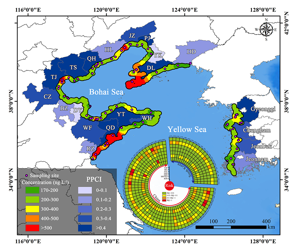 논문 > "Anthropogenic impacts on the contamination of pharmaceuticals and personal care produc... 사진