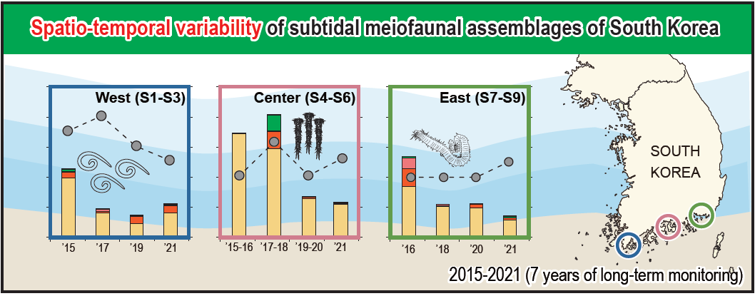 “Spatiotemporal variability on local-regional scale in subtidal meiofaunal assemblages along the sou... 사진